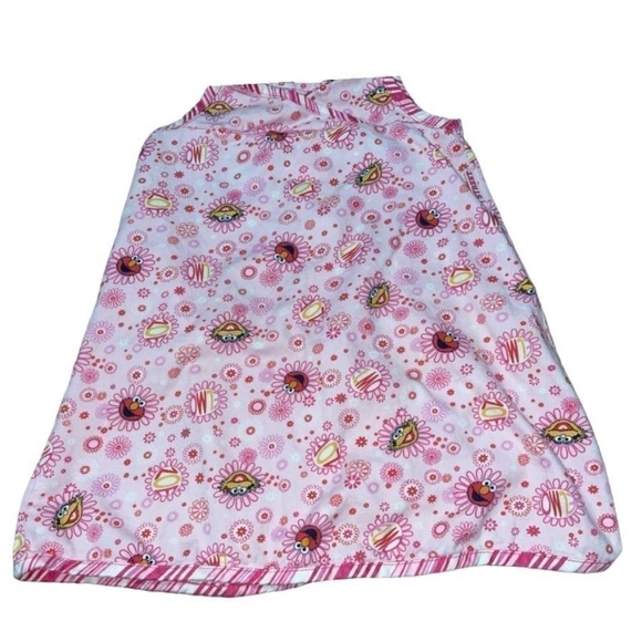 Vintage Sesame Street Elmo & Zoe Toddler Tank Dress - Picture 3 of 6